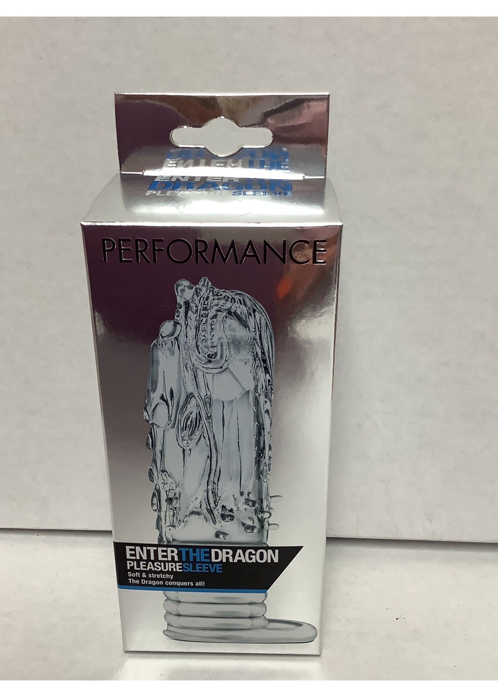 Performance Blush Performance Enter the Dragon Penis Sleeve - Clear