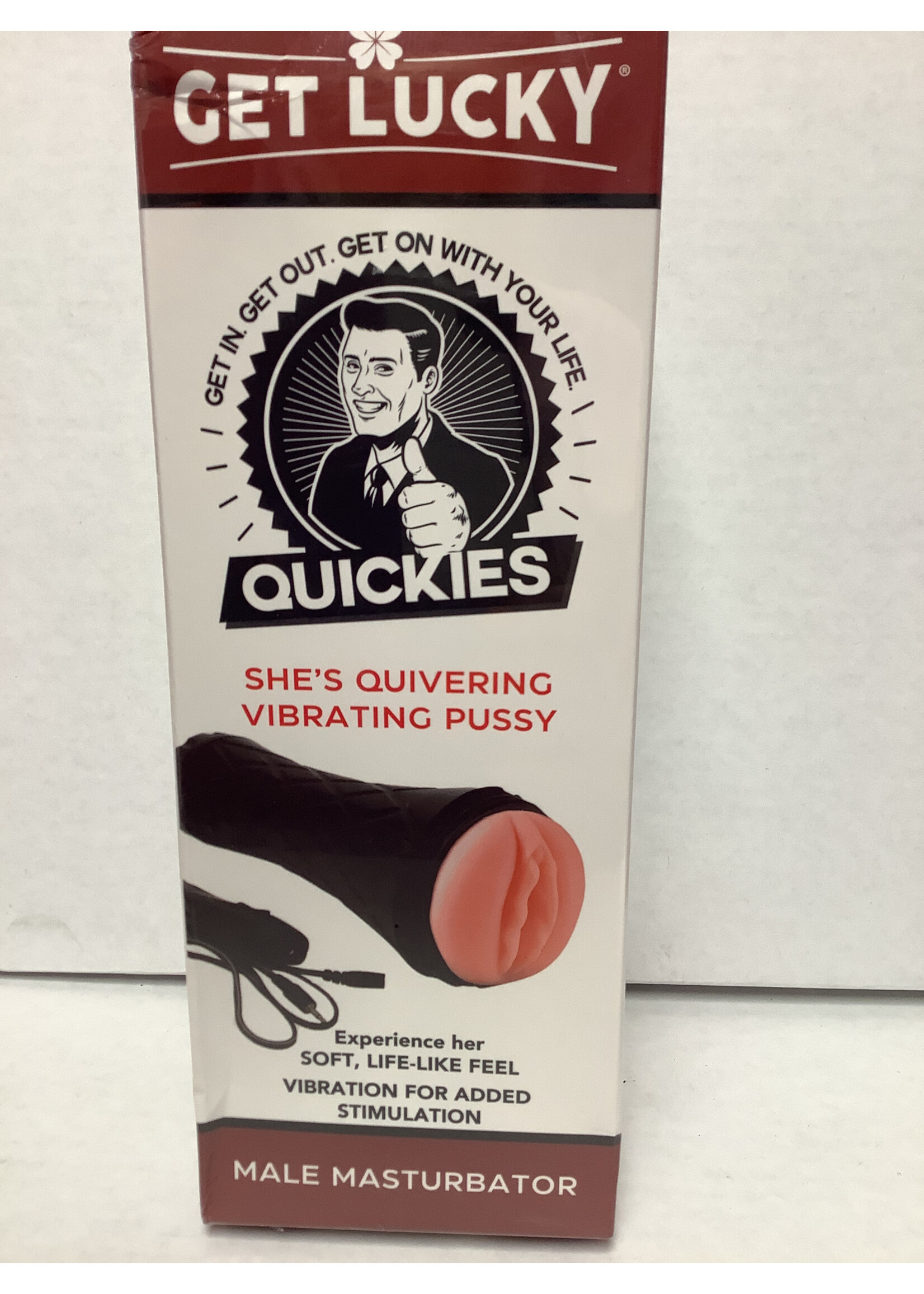 Get Lucky Get Lucky Quickies She's Quivering Vibrating Pussy Masturbator