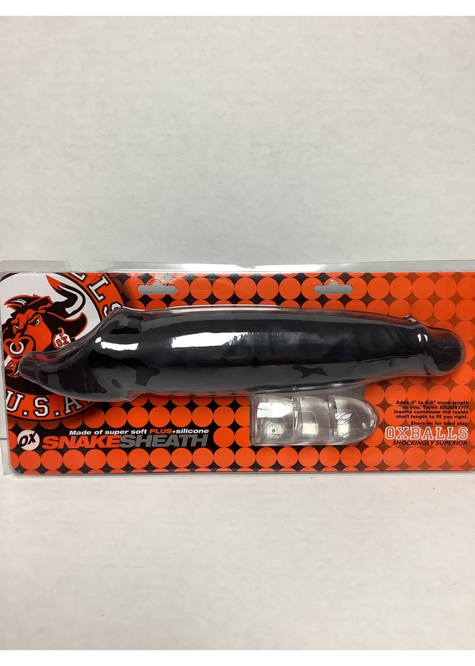 Oxballs Oxballs Snake Deep-Reacher Cocksheath - Black Ice