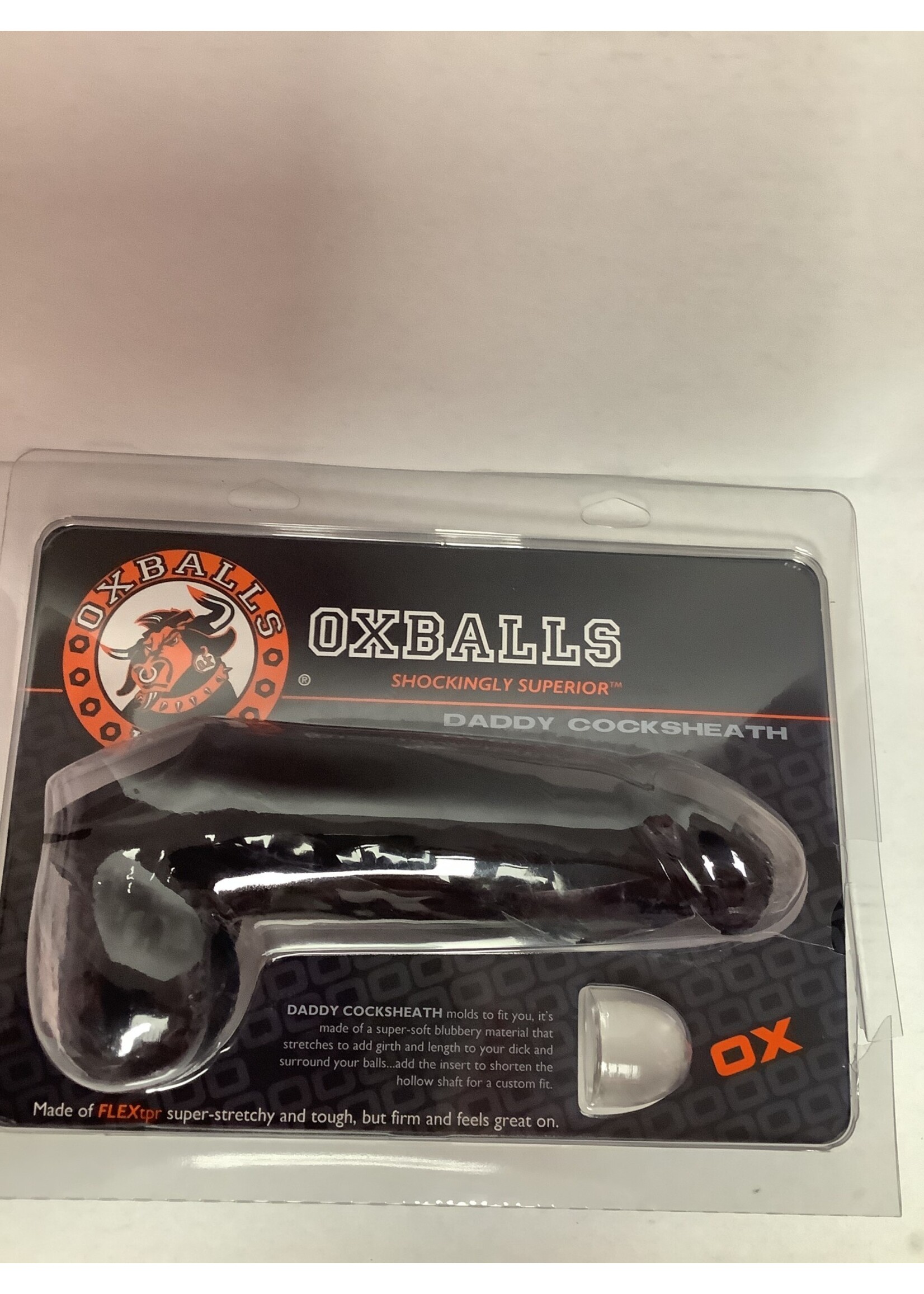 Oxballs Oxballs Daddy Cocksheath - Black