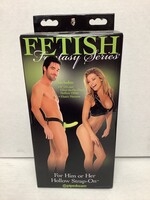 Fetish Fantasy Series Fetish Fantasy Series For Him or Her Hollow Strap On - Glow In The Dark