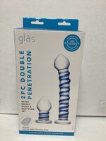 glas 2 piece glass double penetration