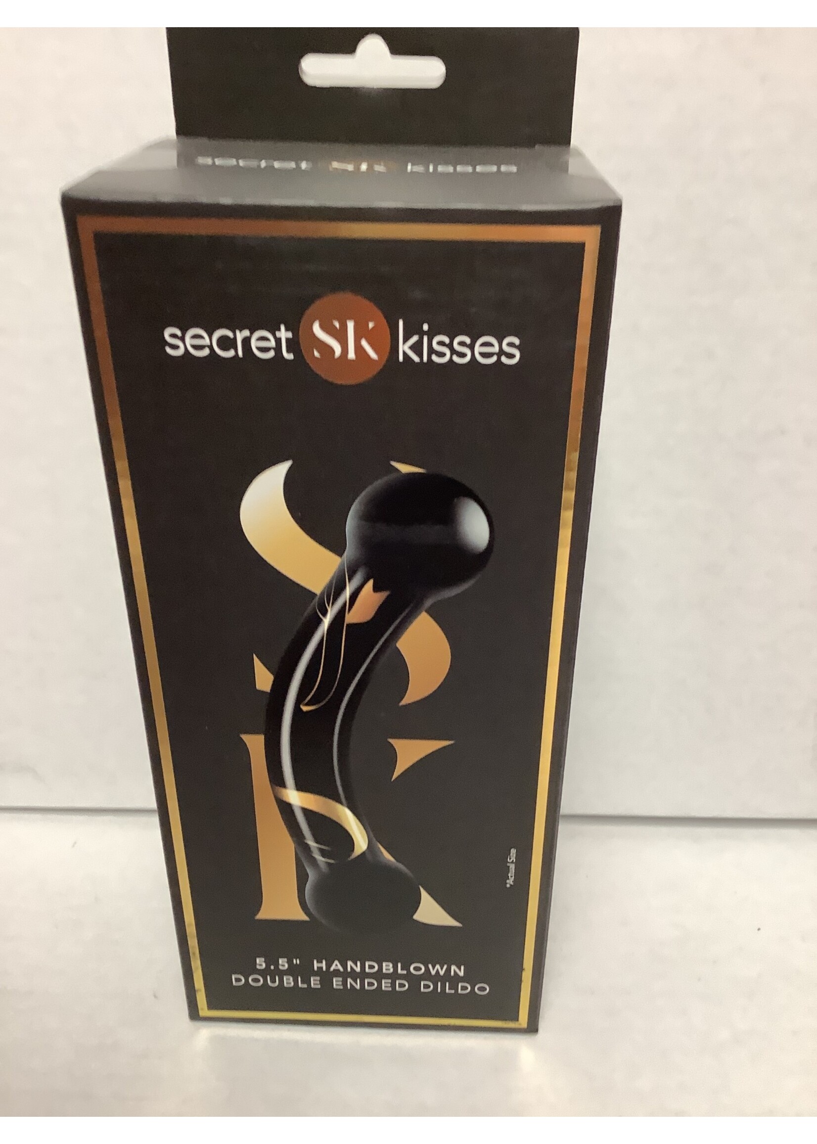 Secret Kisses 5.5” hand blown double ended dildo