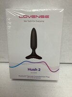 Lovense Lovense Hush 2 1" Butt Plug - Black
