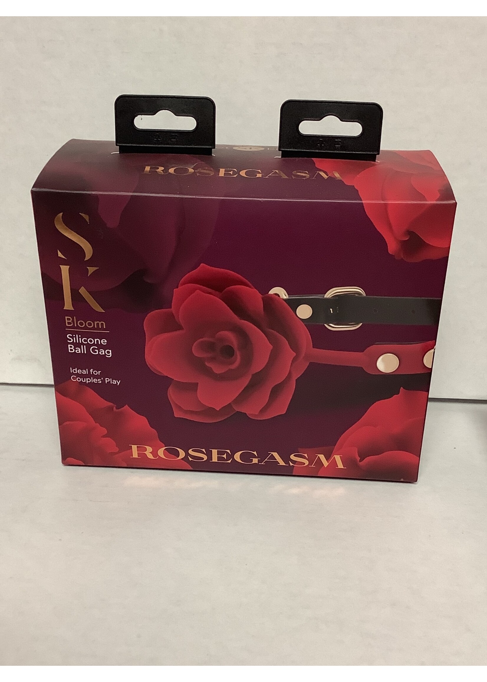 Secret Kisses Secret Kisses Bloom Breathable Silicone Ball Gag - Red