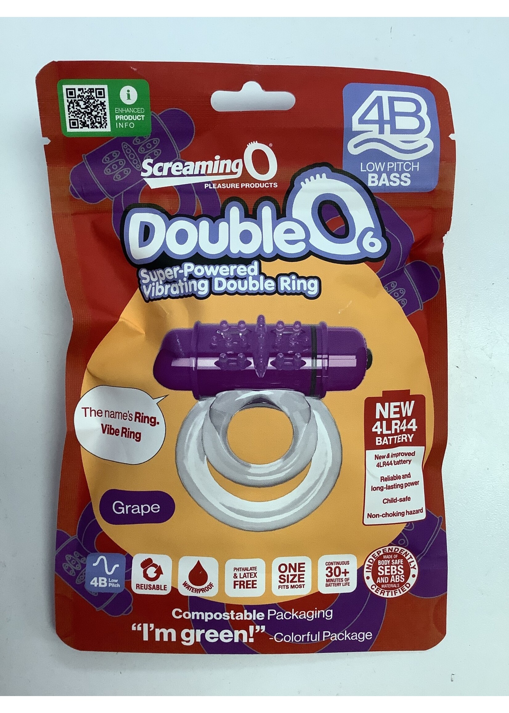 Screaming O Screaming O 4B DoubleO 6 - Grape