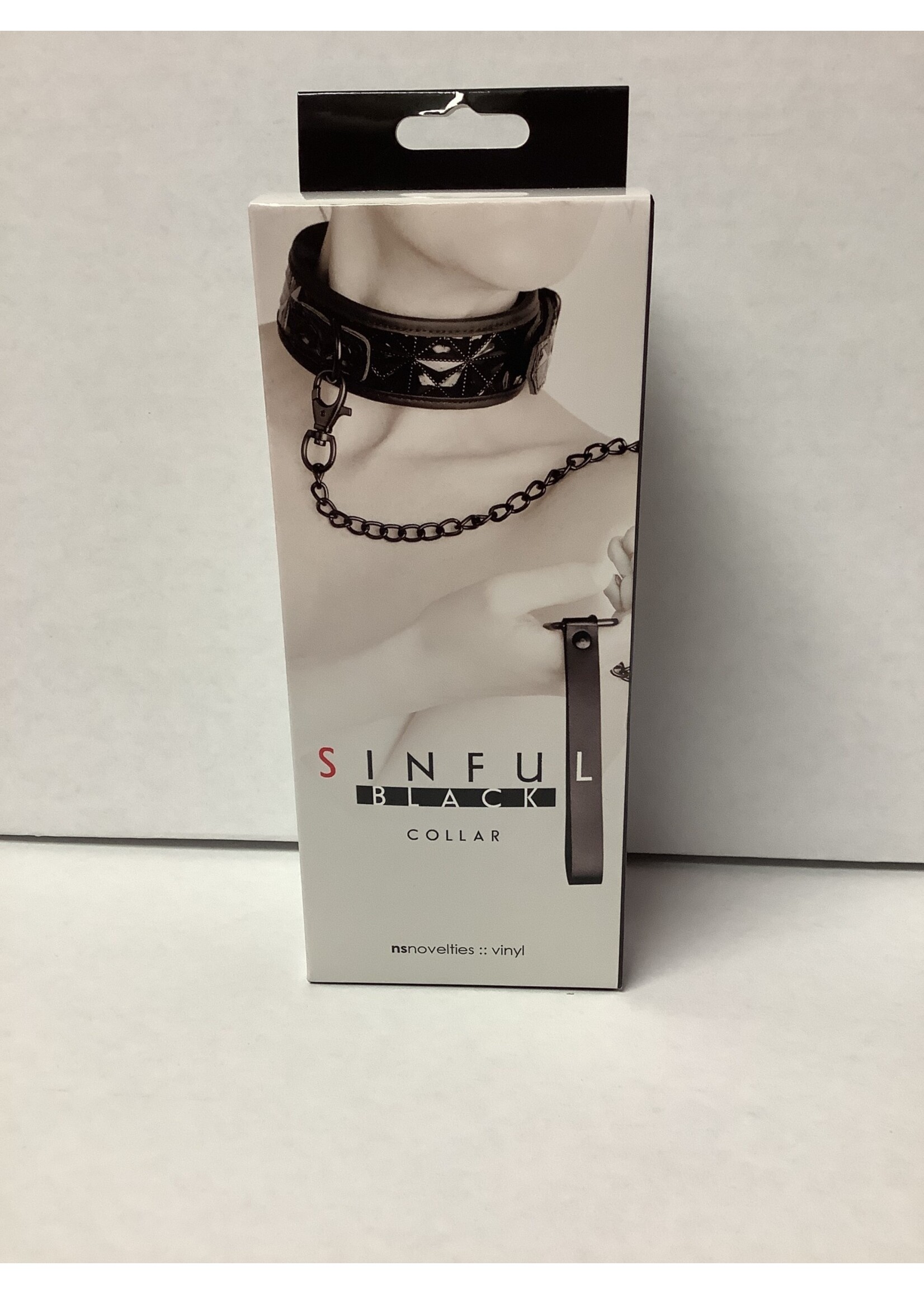 nsnovelties Sinful Collar - Black
