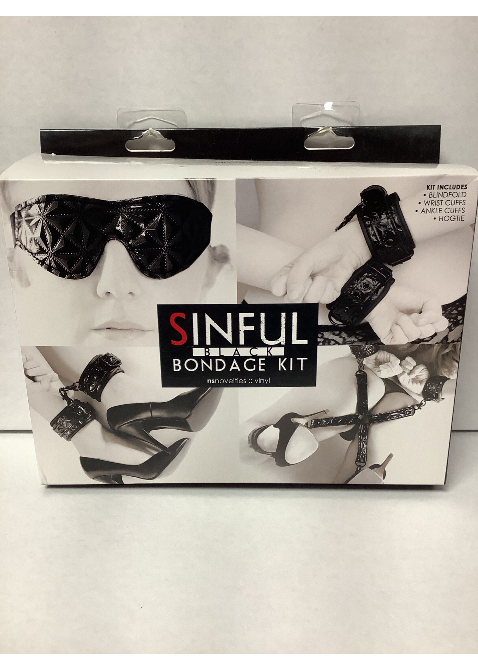 Sinful Sinful Bondage Kit - Black