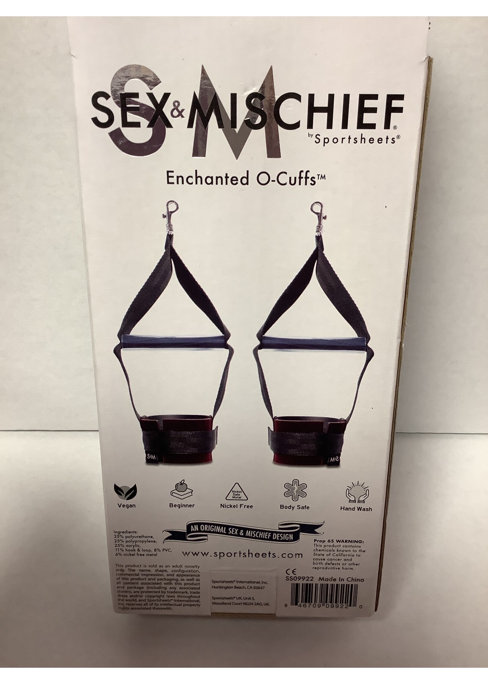 Sex & Mischief Sex & Mischief Enchanted O-Cuffs