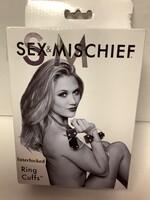Sex & Mischief Sex & Mischief Interlocked Ring Handcuffs