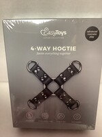 Easy Toys Easy Toys Faux Leather Hogtie - Black
