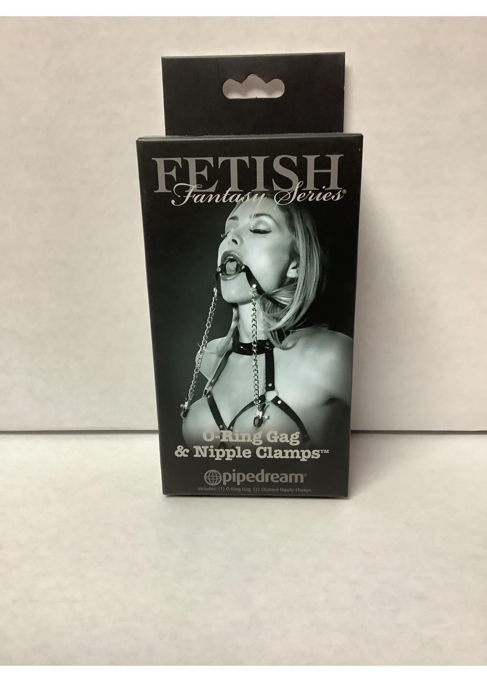 Fetish Fantasy Limited Edition Fetish Fantasy Limited Edition O-Ring Gag & Nipple Clamps