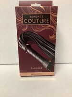 Bondage Couture Bondage Couture Flogger - Black