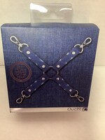 Ouch Shots Ouch Denim Hog Tie - Blue