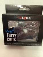 California Exotic Novelties Playful Furry Cuffs - Black