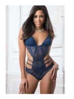G World 1pc Wonder Teddy With Curve Framing Straps - One Size - Parisian Blue