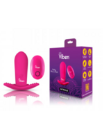 Viben Intrigue Insertable Butterfly Panty Vibe - Hot Pink