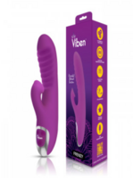 Viben Frenzy Clitoral Suction Rabbit - Berry
