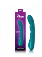 Viben Swagger Wriggling G-Spot Vibe - Ocean