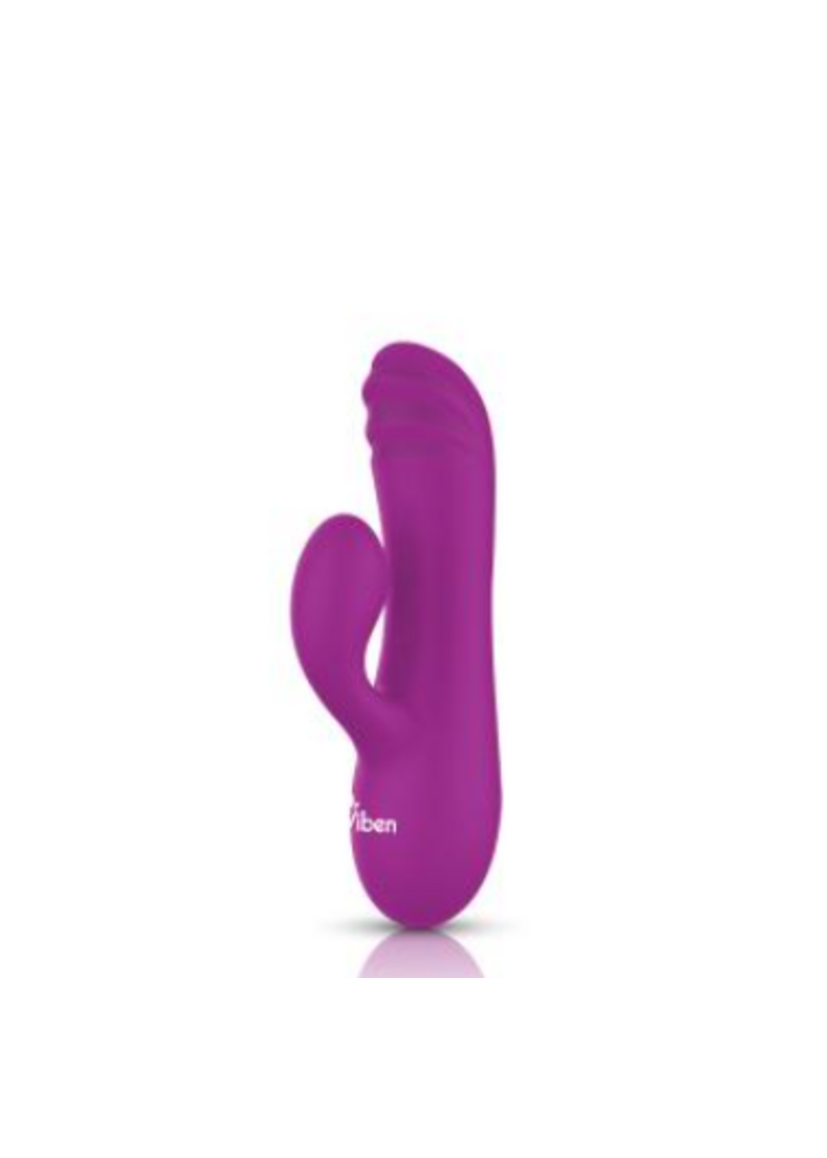 Viben Jolie Mini Pleasure Ridges Rabbit Vibe - Berry