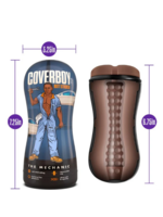 Blush Novelties Coverboy The Mechanic Self Lubricating Anal Pocket Stroker
