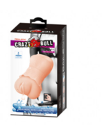 Pretty Love Crazy Bull No Lube Masturbator Sleeve - Realistic Pussy Skin-Like Texture