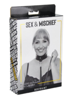 Sex & Mischief Sex & Mischief Leash & Collar - Black