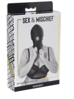 Sex & Mischief Sex & Mischief Shadow Hood - Black