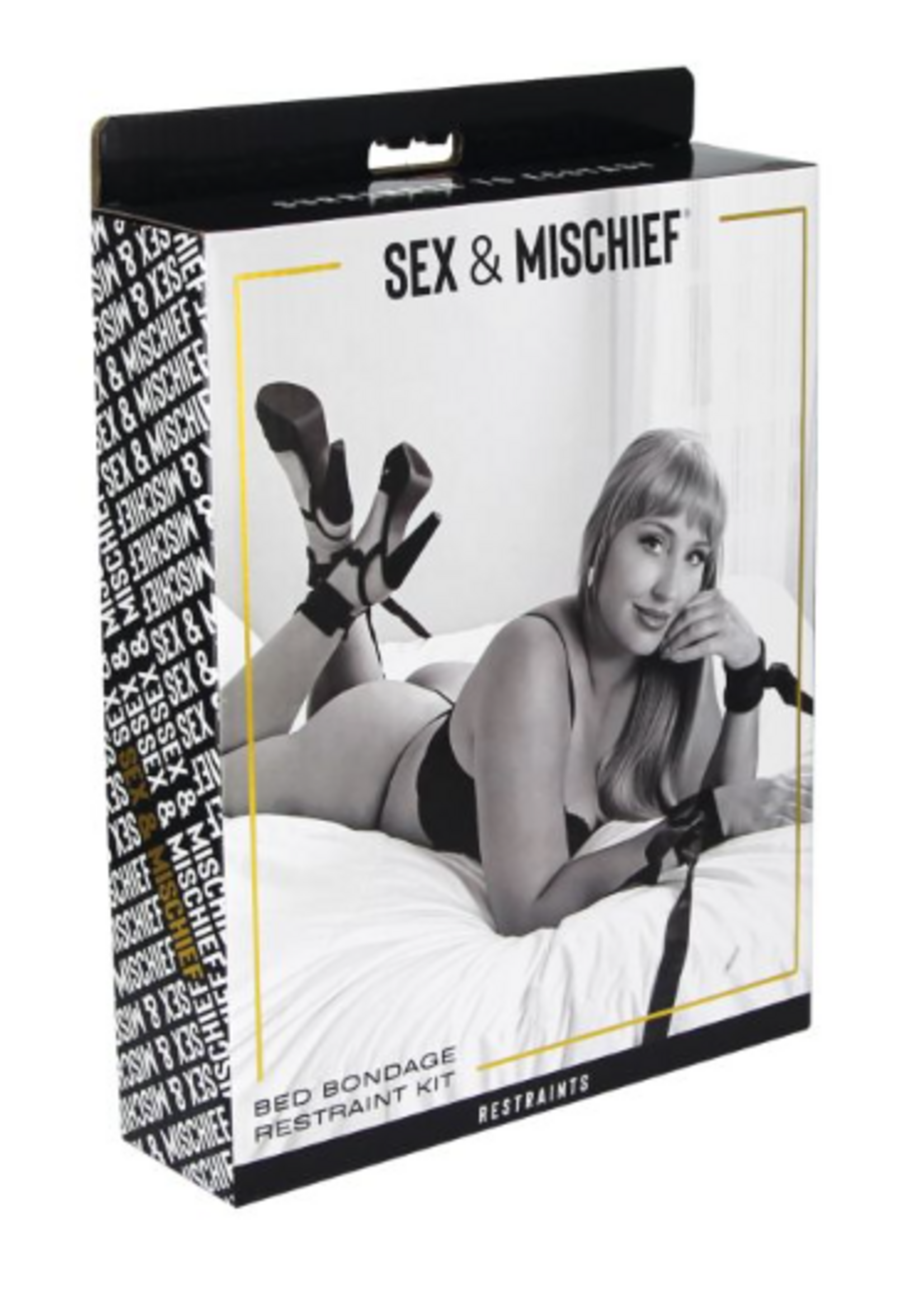 Sex & Mischief Sex & Mischief Bed Bondage Restraint Kit