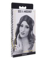 Sex & Mischief Sex & Mischief Satin Blindfold - Black