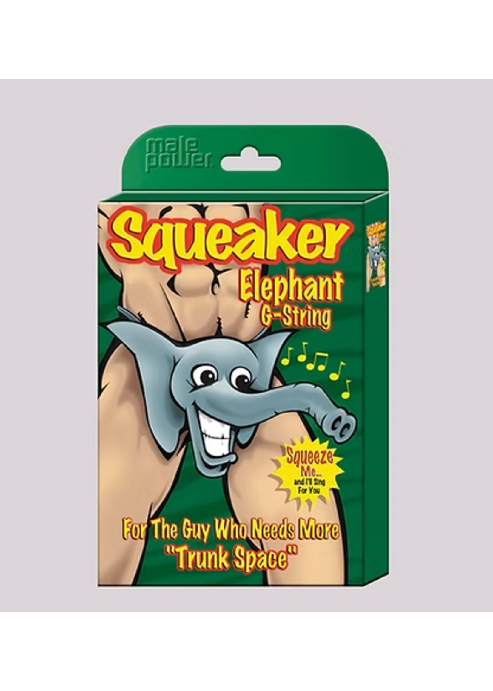 Male Power Squeaker Elephant G string