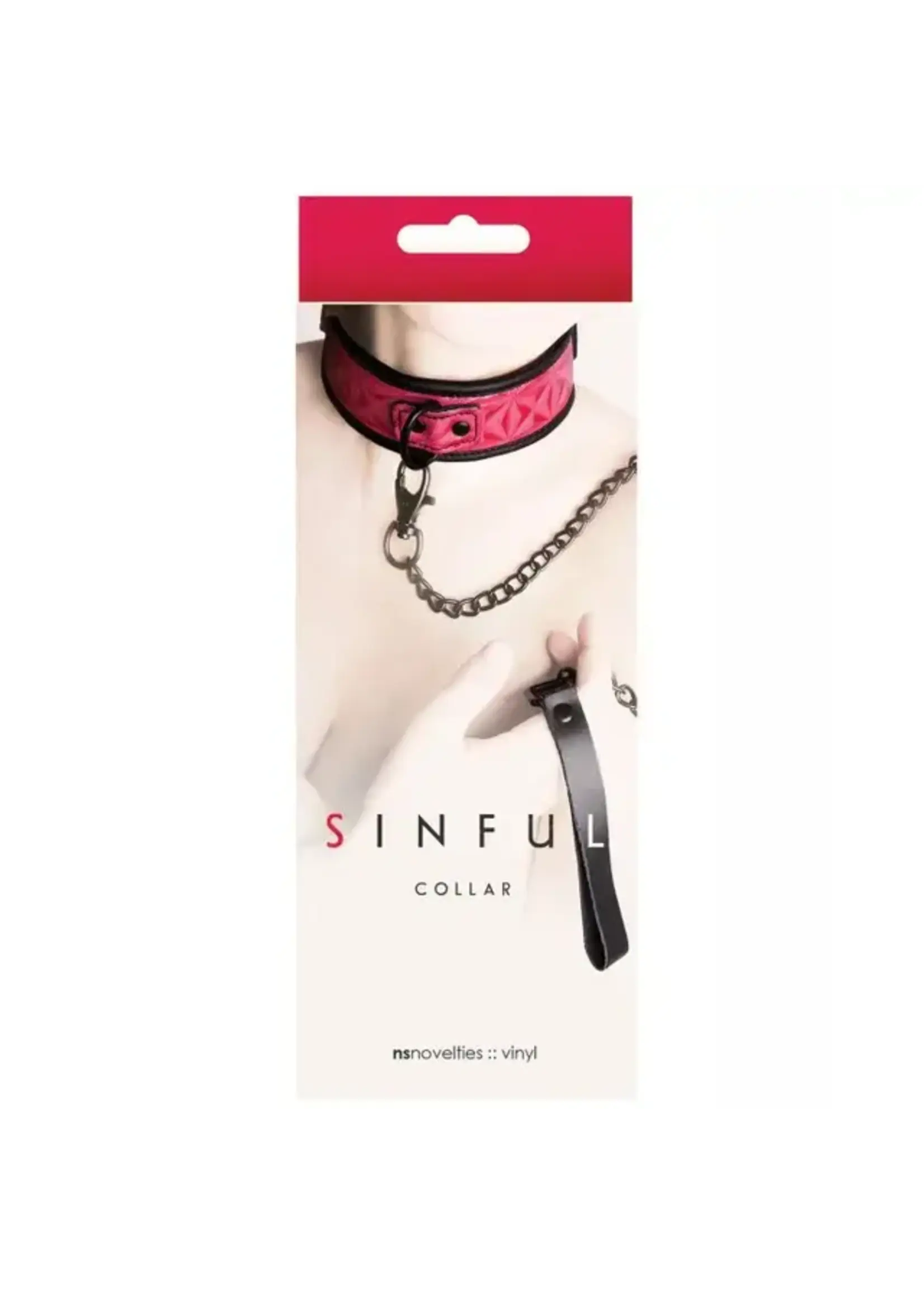 Sinful Sinful Collar - Pink