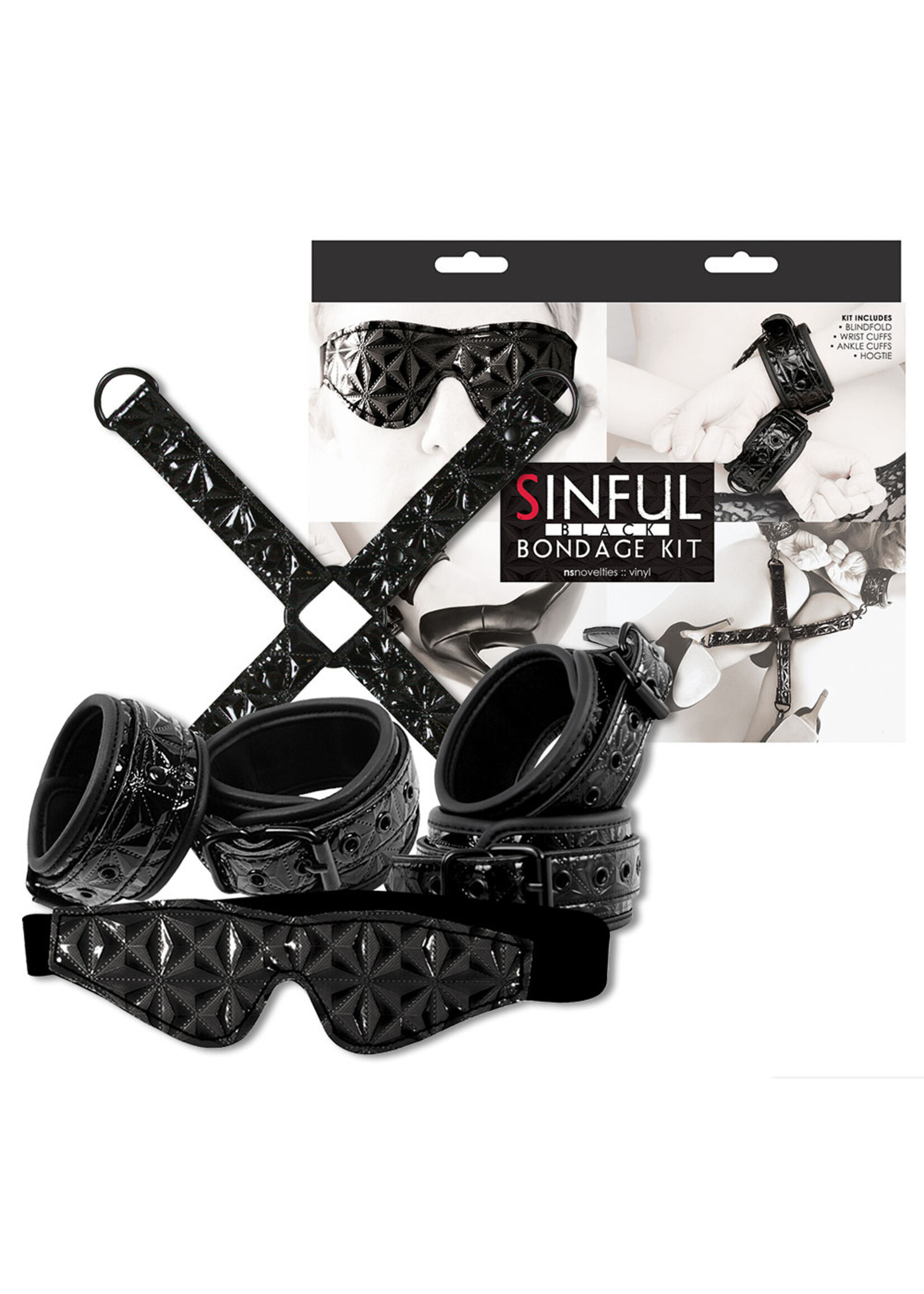 Bondage Sinful Kit Black