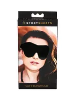 Sports Sheets Sportsheets Soft Blindfold - Black