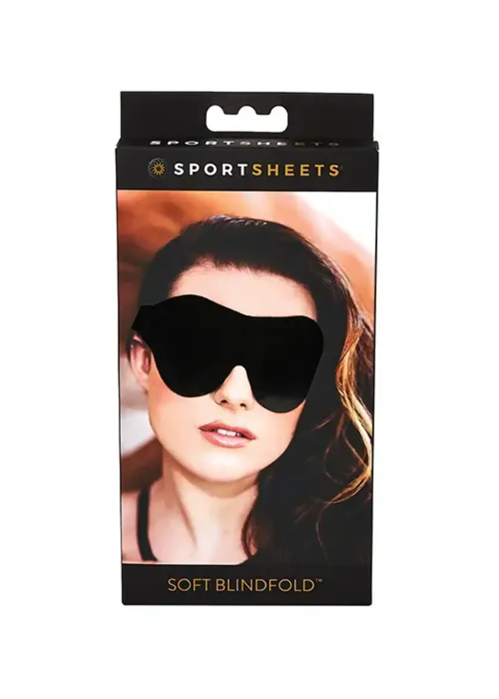 Sports Sheets Sportsheets Soft Blindfold - Black