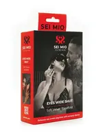 Sei Mio Sei Mio Eyes Wide Shut Soft Velvet Blindfold - Black