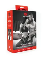 Sei Mio Sei Mio Cocked & Loaded Advanced Strap-On Harness & 6.5" Dildo - Black