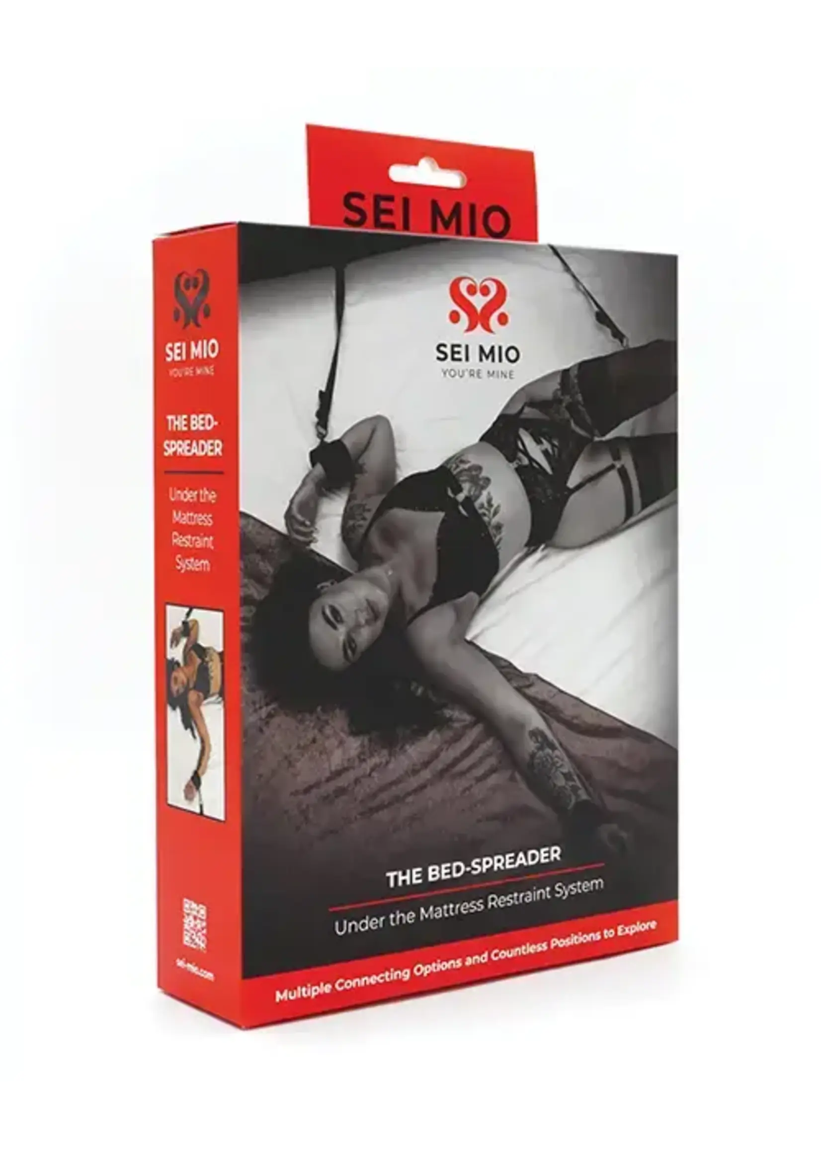 Sei Mio Sei Mio The Bed Spreader Under the Mattress Restraint System - Black