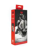Sei Mio Sei Mio Neck Firmly in Check Adjustable Neck & Wrist Restraint Kit - Black
