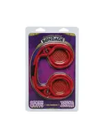 Doc Johnson Japanese Style Bondage Wrist or Ankle Cotton Rope - Red