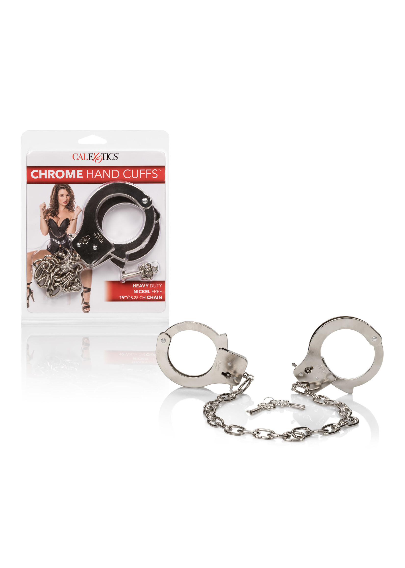 CalExotics CalExotics Chrome Hand Cuffs