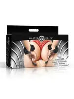 Master Series Furry Handcuffs w/Handle