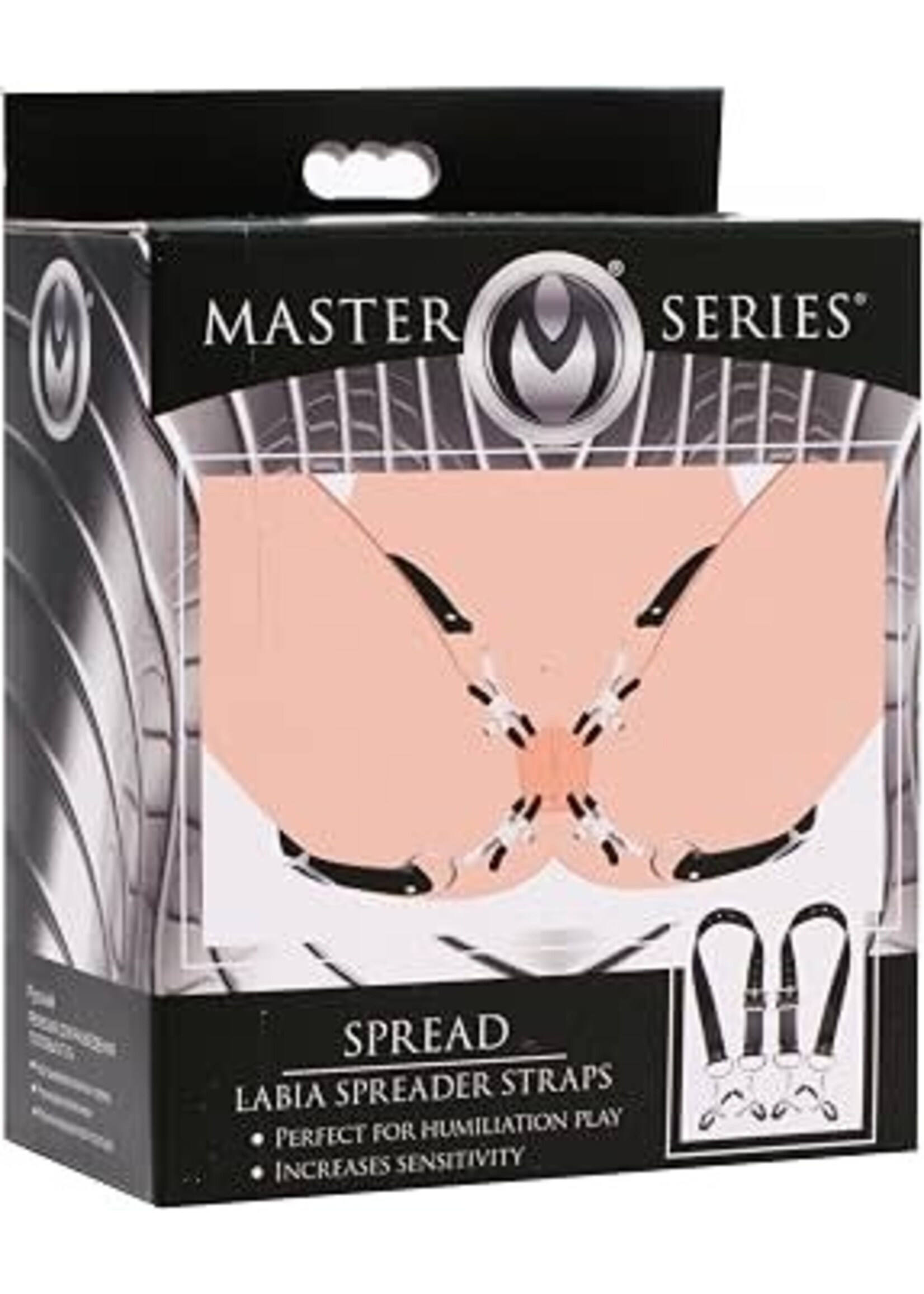 XR Brands Master Series Master Series Spread Labia Spreader Straps