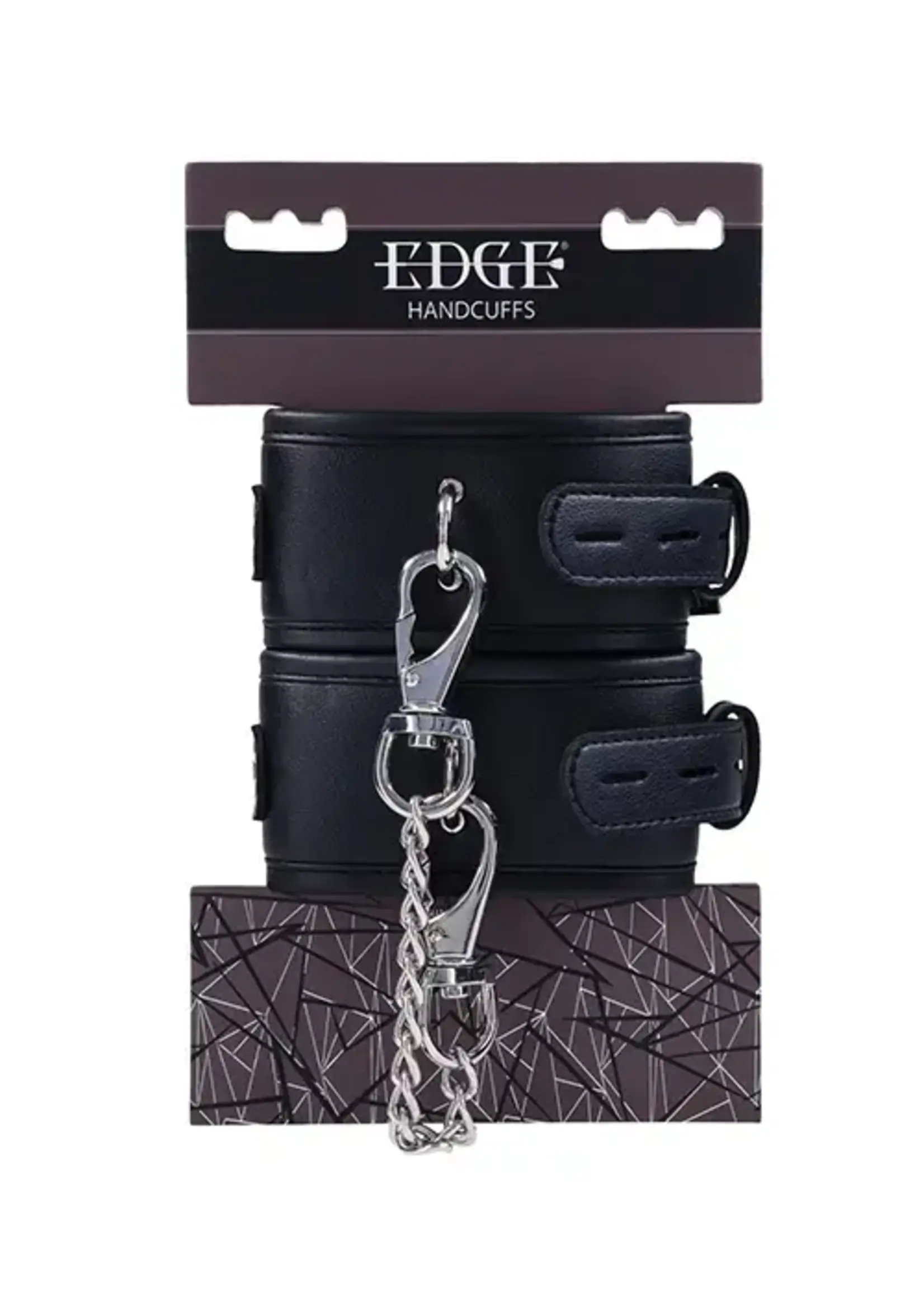 Edge Edge Adjustable Handcuffs - Black