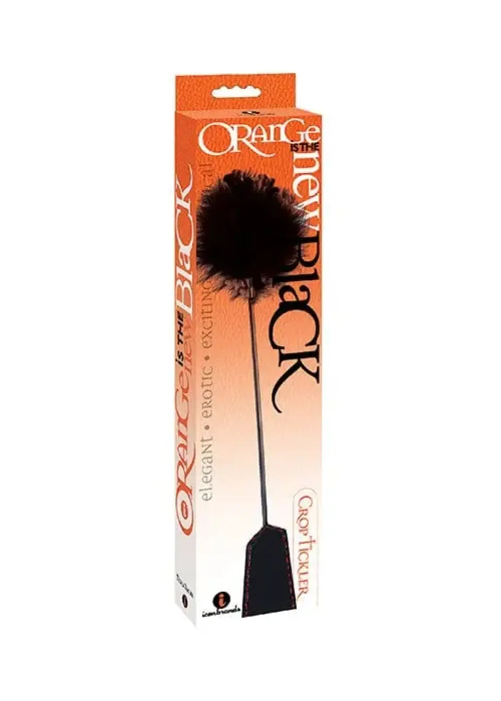 Icon Brands Orange Is The New Black Riding Crop & Feather Tickler