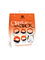 Icon Brands Orange Is the New Black Restrain Yourself Kit - Black/orange