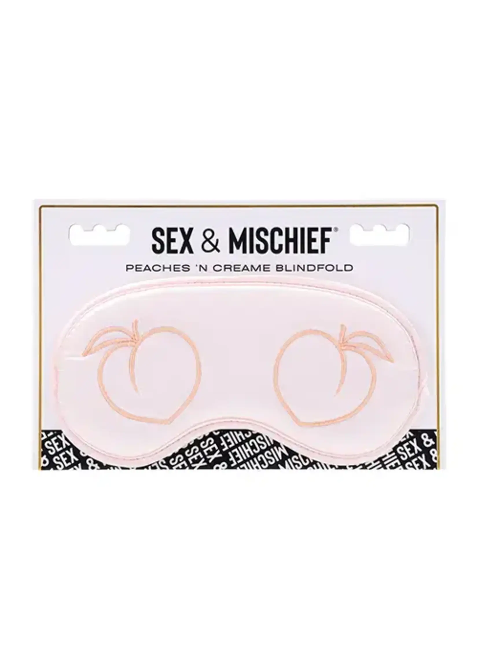 Sex & Mischief Sex & Mischief Peaches 'N Cream Blindfold