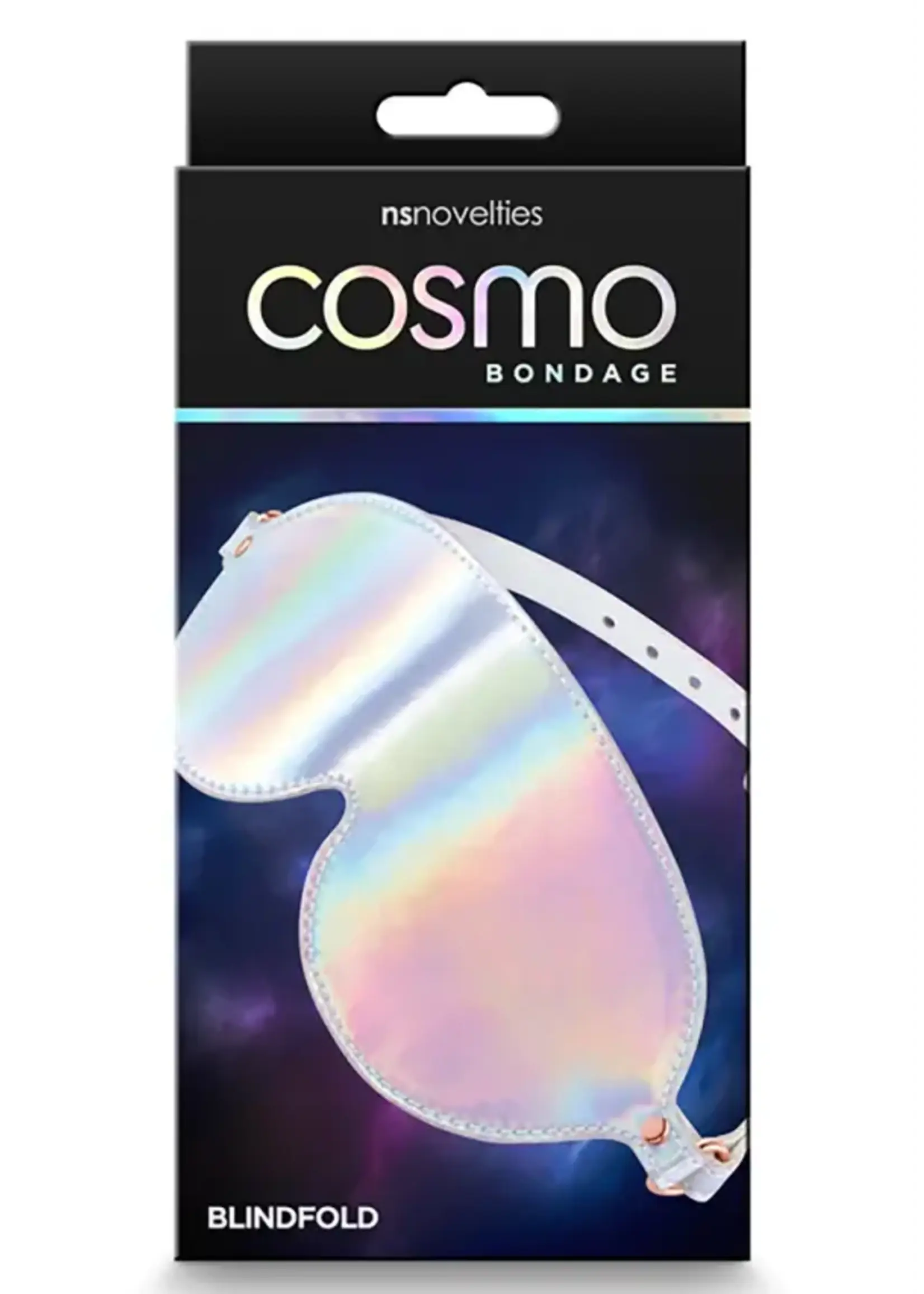 nsnovelties Cosmo Bondage Blindfold - Iridescent