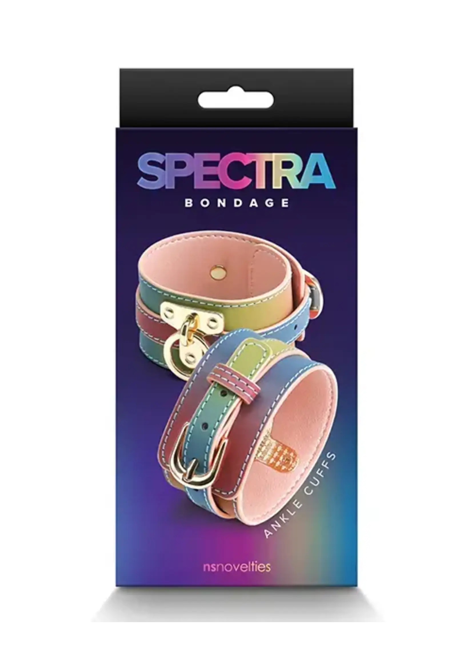 nsnovelties Spectra Bondage Ankle Cuff - Iridescent