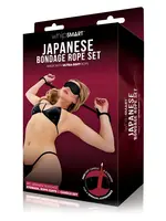 WhipSmart Japanese Bondage Rope Set    (Eyemask/Rope Cuffs/Candles)